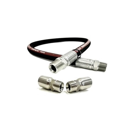 Titan Hose Assembly 3/4in Ultraflex Hose with male NPT x male NPT 72in long 4350 psi FA-UFW12-NPT-72